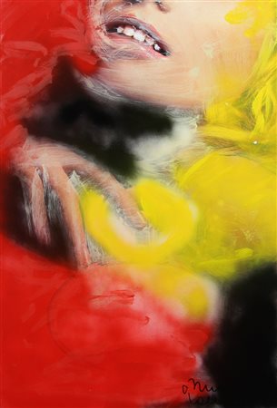 Bruno Locci, Dormire di Giorno - Usa e Getta, smalti sintetici e acrilici su...