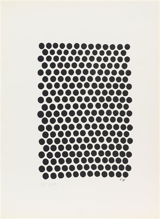 Gastone Biggi, Senza titolo, 1967, litografia su carta, cm. 33x24, es....