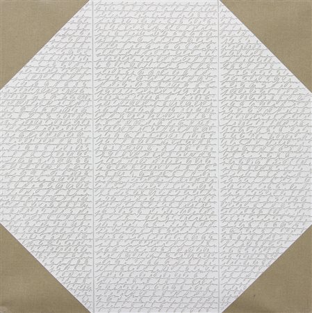 Alfredo Rapetti, Superficie n. 18, 2009, olio su tela, cm. 50x50, firmato,...