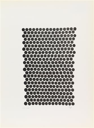 Gastone Biggi, Senza titolo, 1967, litografia su carta, cm. 33x24, es....