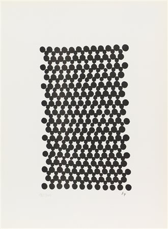 Gastone Biggi, Senza titolo, 1967, litografia su carta, cm. 33x24, es....