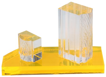 Vaifro Spaggiari, Senza titolo, assemblaggio di elementi in metacrilato, cm....