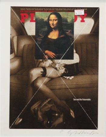 Pietro Gallina, Senza titolo, litografia su carta, cm. 30x24, firmata in...