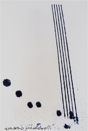 GIACOMELLI MARIO Senigallia 1925 - 2000 senza titolo fotografia su carta...