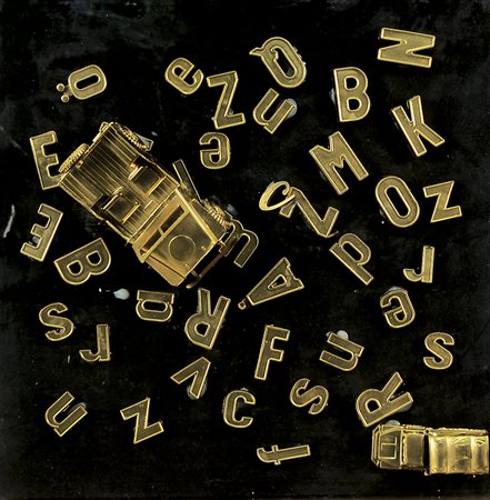 BORY JEAN FRANCOIS Parigi 1938 Erutarettil 1970 tecnica mista e assemblaggi...