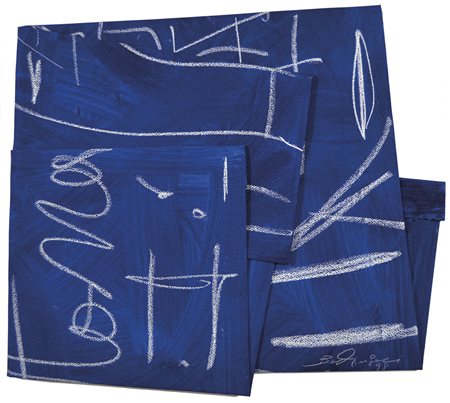 BERLINGERI CESARE Cittanova (Rc) 1948 senza titolo 1998 tecnica mista su...