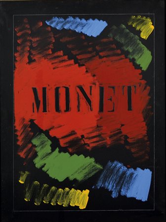 FESTA TANO Roma 1938 - 1988 Omaggio al colore 1986 acrilici su tela 80x60...