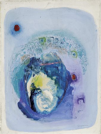 GASPARINI BRUNA Mantova 1913 - Venezia 1998 Composizione olio e tecnica mista...