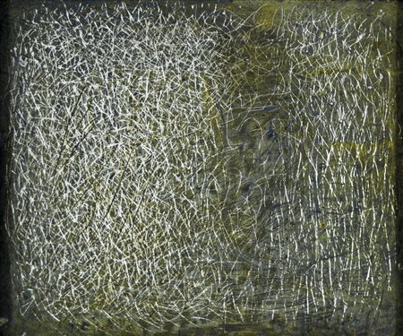 DELUIGI MARIO Treviso 1901 - Venezia 1978 senza titolo grattage e tecnica...