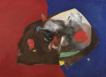 BACCI EDMONDO Venezia 1913 - 1978 Avvenimento n. 347 (1960) tempera grassa su...