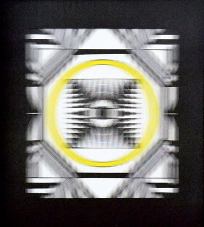 BALDESSARI GUIDO Venezia 1938 Nucleo vibrante 1970 tecnica mista su...