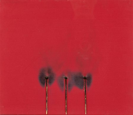 AUBERTIN BERNARD Fontenay-aux-roses 1934 Dessin de feu 2011 fiammiferi...