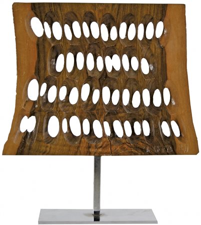 TOYOFUKU TOMONORI Kurume-Shi (Giappone) 1925 senza titolo scultura in legno...