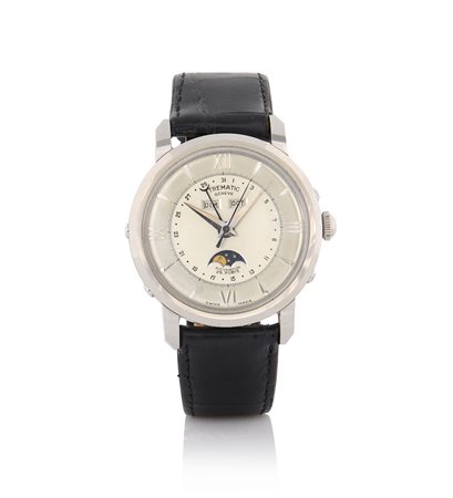 TREMATIC GENEVE TREMATIC GENEVE CALENDARIO COMPLETO CON FASI LUNA N. 602 ANNI...