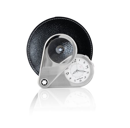 MONTBLANC MONTBLANC OROLOGIO-LENTE SERIE RECENTE.C. n. AL1401308 in acciaio...