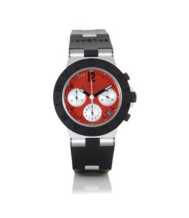 BULGARI BULGARI ALUMINIUM CRONOGRAFO LIMITED EDITION 626/777 REF. AC 38 TA...