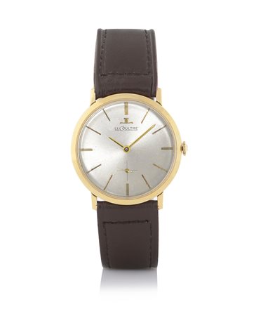 LE COULTRE LE COULTRE ANNI '50.C. in oro giallo 14 kt. Q. argentato con...