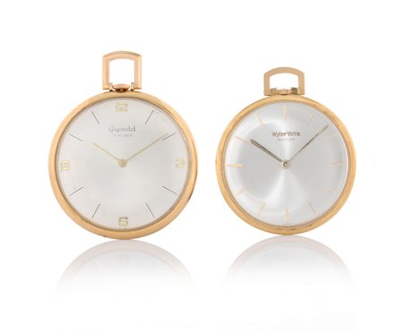 OROLOGI VARI WYLER VETTA E GIGANDET ANNI '60. C. in oro rosa 18 kt. Q....