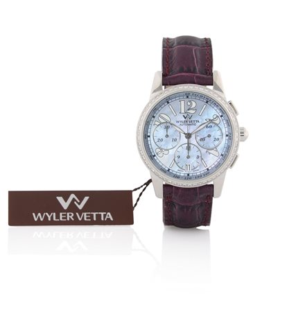 WILER VETTA WILER VETTA CRONOGRAFO SERIE RECENTE.C. in acciaio con fondello a...