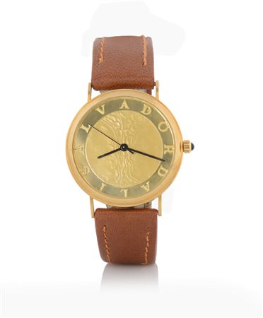 ANONIMO SALVADOR DALI' LIMITED EDITION DEL 1985.C. in oro giallo 18 kt. Q. in...