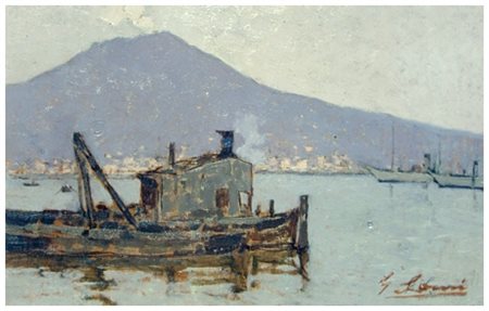 GIOVANNI LOMI Ardenza di Livorno 1889 - Ardenza 1969 Senza titolo (Napoli, da...