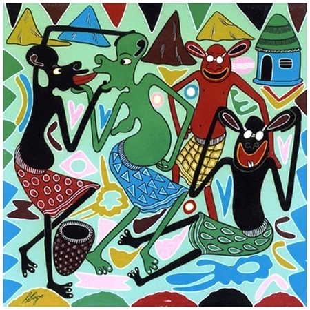 GEORGE LILANGA Kikwetu (Tanzania) 1934 - Dar es Salaam (Tanzania) 2005 Haya...