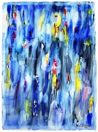 ANTONIO CORPORA Tunisi (Tunisia) 1909 - Roma 2004 Il castello nell’acqua 1988...