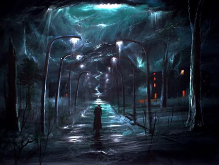 Mauro Pani "Notte pensierosa" acrilici su tela cm 60x80 Autentica Galleria...