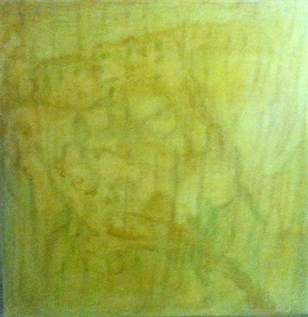 Paolo Pasotto "Composizione" olio su tela cm 80x80 Autentica Galleria...