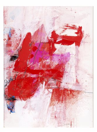 AFRO Udine 1912 - Zurigo 1976 Senza titolo, 1966 Olio e tempera su cartoncino...