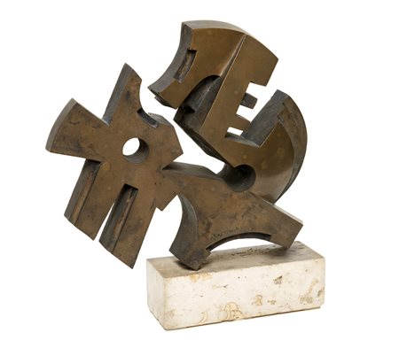 UMBERTO MASTROIANNI Fontana Liri 1910 - Marino 1998 Senza titolo, Multiplo in...