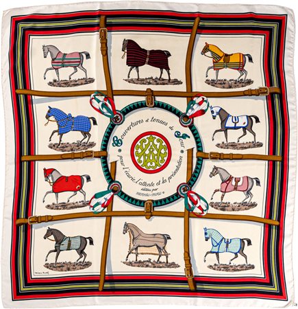 Foulard ' Couvertures et Tenues de Jour'