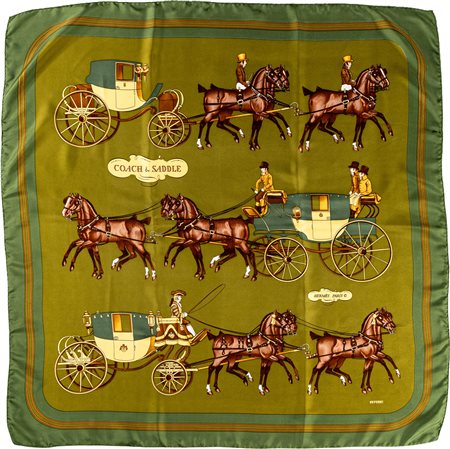 Foulard 'Coach & Saddle'