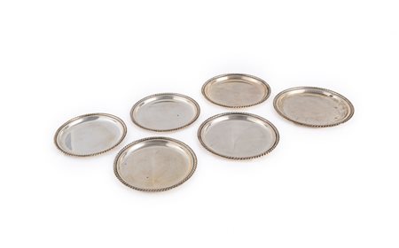 Sei piattini da pane, Italia, XX secolo