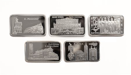 Lingotti in argento puro 999