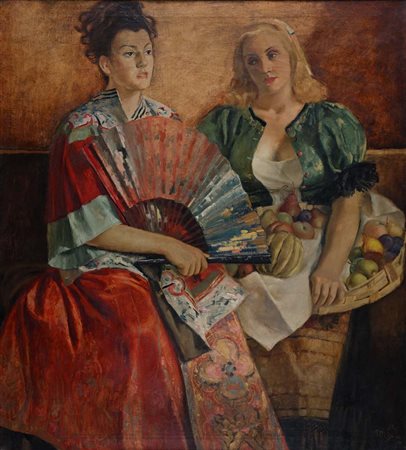 Antonio Maria Nardi (Ostellato 1897 - Bologna 1973) Costumi Orientali 1947...