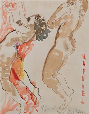 Antonietta Raphael Mafai (Kaunas 1895 - Roma 1975) Figure di donne danzanti...