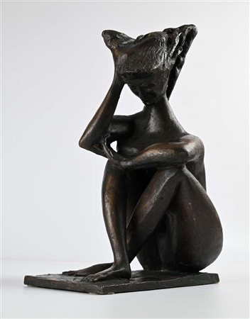 Pericle Fazzini (Grottammare 1913 - Roma 1987) Sibilla 1987 Firma e...