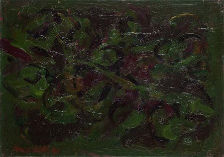 Ennio Morlotti (Lecco 1910 - Milano 1992) Foglie di Limone 1961 