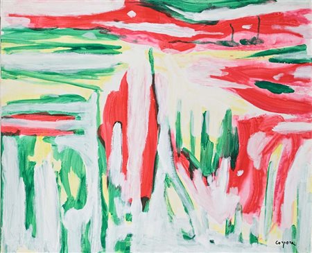 Antonio Corpora (Tunisi 1909 - Roma 2004) Regate d'estate 1996 Firma in basso...