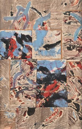 Remo Bianco (Milano 1922 - Milano 1988) Collage n. 122 1961 Firma, titolo e...