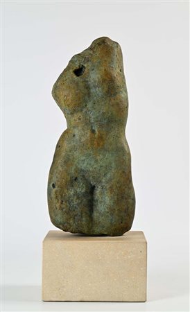 Anita Huffington (Baltimora 1934 - 2025) Earth 1990 Scultura in bronzo cm h...