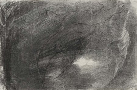 Omar Galliani (Montecchio 1954 - ) Senza titolo Disegno a matita su carta...