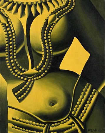Mark Kostabi (1:Principale) (California 1960 - Los Angeles ) Goddes 1996...