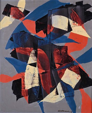 Luigi Montanarini (Firenze 1906 - Roma 1998) Senza titolo 1973 Firma e data...