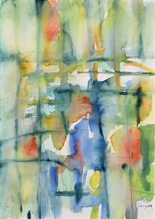 Antonio Corpora (Tunisi 1909 - Roma 2004) Mattina 2000 Firma in basso a...