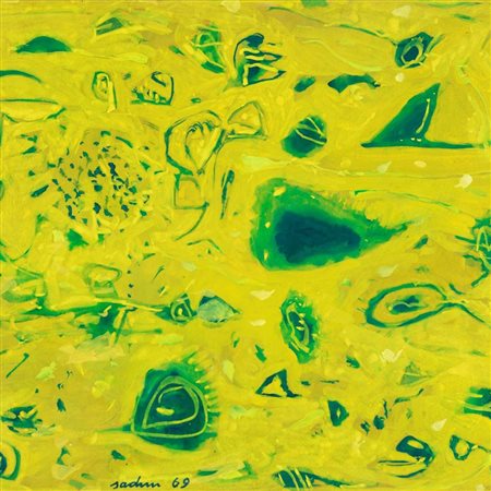 Piero Sadun (Siena 1919 - Roma 1974) Senza titolo 1969 Firma e data "Sadun...