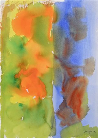 Antonio Corpora (Tunisi 1909 - Roma 2004) Viaggio a Toledo Firma in basso a...