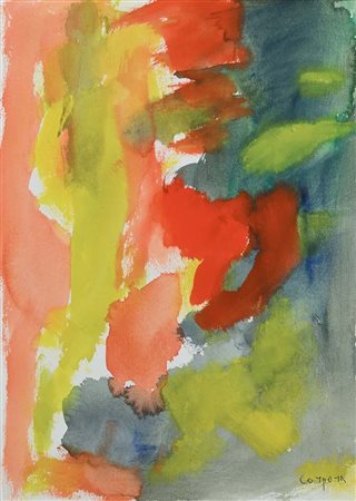 Antonio Corpora (Tunisi 1909 - Roma 2004) Viaggio in Oriente Firma in basso a...