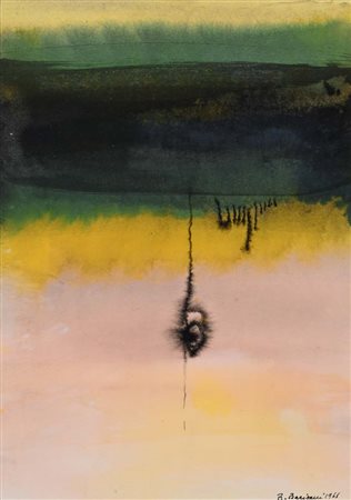 Renato Barisani (Napoli 1918 - Napoli 2011) Senza titolo 1961 Firma e data...